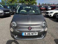 USED 2016 16 FIAT 500 1.2 Lounge Hatchback 3dr Petrol Manual Euro 6 (s/s) (69 bhp) 