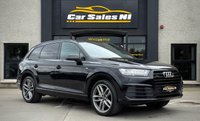 USED 2019 AUDI Q7 3.0 TDI V6 50 S line SUV 5dr Diesel Tiptronic quattro Euro 6 (s/s) (286 ps) HALF LEATHER INTERIOR + HEATED SEATS + PARKING SENSORS