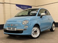 USED 2015 15 FIAT 500 1.2 Vintage 57 Hatchback 3 Door Petrol Manual Euro 6 (s/s) (69 bhp) 1 OWNER PLUS FIAT DEALER