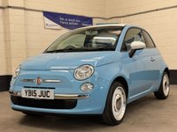 USED 2015 15 FIAT 500 1.2 Vintage 57 Hatchback 3 Door Petrol Manual Euro 6 (s/s) (69 bhp) 1 OWNER PLUS FIAT DEALER