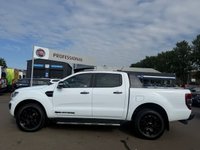 USED 2023 23 FORD RANGER 2.0 EcoBlue Wildtrak Pickup Double Cab 4dr Diesel Auto 4WD Euro 6 (s/s) (213 ps) A REALLY STRIKING ADDITION TO OUR FORECOURT FINISHED IN EVER POPULAR WHITE PAINT+JUST 1 OWNER FROM NEW+4 WHEEL DRIVE+DIESEL+AUTOMATIC+ULEZ COMPLIANT+REAR VIEW CAMERA+LOAD LINER+TOW BAR+SIDE STEPS+FULL LEATHER INTERIOR+SATELLITE NAVIGATION+PARK ASSIST+AIR CONDITIONING+ALLOY WHEELS+1 FULL YEARS MOT PRIOR TO COLLECTION+PLUS VAT+CALL NOW TO SECURE A VIEWING+NOT TO BE MISSED!!!!!!!!!!!!!!!!!!!!!!!!