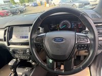 USED 2023 23 FORD RANGER 2.0 EcoBlue Wildtrak Pickup Double Cab 4dr Diesel Auto 4WD Euro 6 (s/s) (213 ps) A REALLY STRIKING ADDITION TO OUR FORECOURT FINISHED IN EVER POPULAR WHITE PAINT+JUST 1 OWNER FROM NEW+4 WHEEL DRIVE+DIESEL+AUTOMATIC+ULEZ COMPLIANT+REAR VIEW CAMERA+LOAD LINER+TOW BAR+SIDE STEPS+FULL LEATHER INTERIOR+SATELLITE NAVIGATION+PARK ASSIST+AIR CONDITIONING+ALLOY WHEELS+1 FULL YEARS MOT PRIOR TO COLLECTION+PLUS VAT+CALL NOW TO SECURE A VIEWING+NOT TO BE MISSED!!!!!!!!!!!!!!!!!!!!!!!!