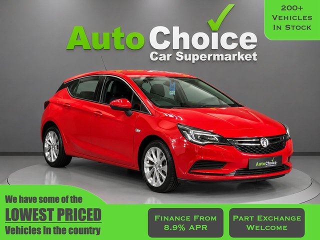 View our Vauxhall Astra range