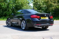 USED 2019 69 BMW 4 SERIES 2.0 420d M Sport Coupe 2dr Diesel Auto Euro 6 (s/s) (190 ps) BLACK SAPPHIRE METALLIC PAINTWORK + PRO NAV + H/K + HEATED SEATS