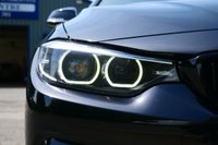 USED 2019 69 BMW 4 SERIES 2.0 420d M Sport Coupe 2dr Diesel Auto Euro 6 (s/s) (190 ps) BLACK SAPPHIRE METALLIC PAINTWORK + PRO NAV + H/K + HEATED SEATS
