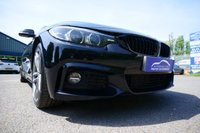 USED 2019 69 BMW 4 SERIES 2.0 420d M Sport Coupe 2dr Diesel Auto Euro 6 (s/s) (190 ps) BLACK SAPPHIRE METALLIC PAINTWORK + PRO NAV + H/K + HEATED SEATS
