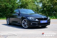 USED 2019 69 BMW 4 SERIES 2.0 420d M Sport Coupe 2dr Diesel Auto Euro 6 (s/s) (190 ps) BLACK SAPPHIRE METALLIC PAINTWORK + PRO NAV + H/K + HEATED SEATS