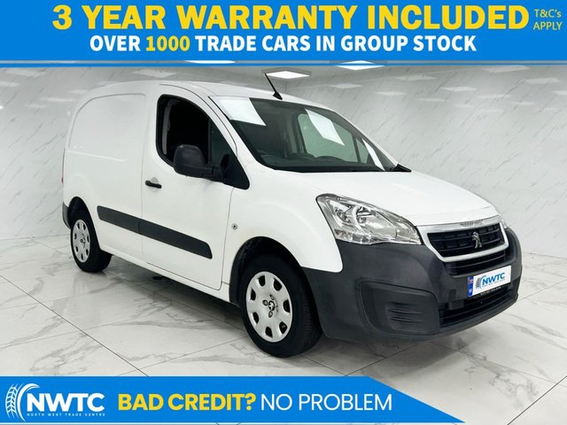View our Peugeot Partner 1.6 BlueHDi 854 Professional Panel Van 5dr Diesel Manual L1 (112 g/km, 97.64 bhp) 1 FORMER OWNER