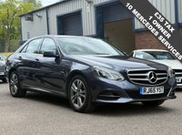 USED 2015 65 MERCEDES-BENZ E-CLASS 2.1 E220 BlueTEC SE Saloon 4 Door Diesel G-Tronic+ Euro 6 (s/s) (177 ps) 10 SERVICES TO 25,095 MILES