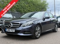 USED 2015 65 MERCEDES-BENZ E-CLASS 2.1 E220 BlueTEC SE Saloon 4 Door Diesel G-Tronic+ Euro 6 (s/s) (177 ps) 10 SERVICES TO 25,095 MILES