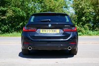 USED 2023 23 BMW 3 SERIES 2.0 330e 12kWh Sport Touring 5dr Petrol Plug-in Hybrid Auto Euro 6 (s/s) (292 ps) BLACK SAPPHIRE METALLIC PAINTWORK + HEATED SEATS + APPLE CARPLAY