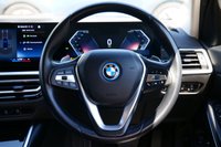 USED 2023 23 BMW 3 SERIES 2.0 330e 12kWh Sport Touring 5dr Petrol Plug-in Hybrid Auto Euro 6 (s/s) (292 ps) BLACK SAPPHIRE METALLIC PAINTWORK + HEATED SEATS + APPLE CARPLAY