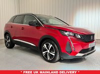 USED 2021 21 PEUGEOT 3008 1.2 PureTech GT SUV 5dr Petrol Manual 130 bhp 