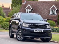 USED 2021 21 FORD RANGER 2.0 EcoBlue Wildtrak Auto 4WD Euro 6 (s/s) 4dr 