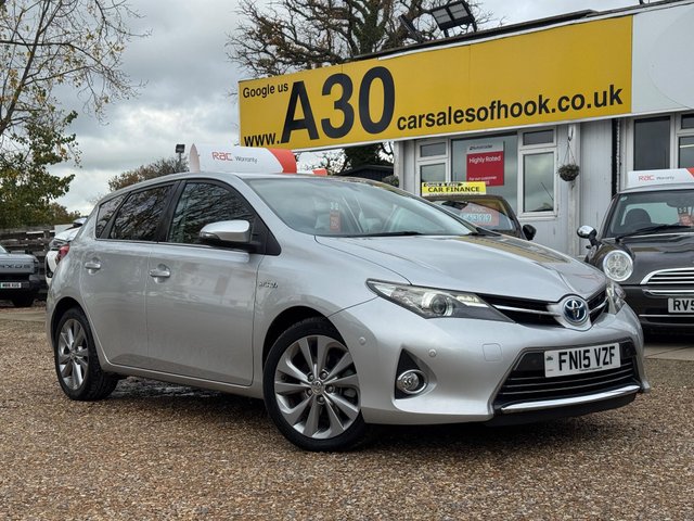 View our TOYOTA AURIS