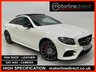 USED 2019 19 MERCEDES-BENZ E CLASS 3.0 E450 V6 AMG Line (Premium Plus) Coupe 2dr Petrol G-Tronic+ 4MATIC Euro 6 (s/s) (367 ps) PANORAMIC ROOF-NAV-LEATHER