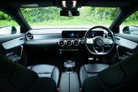 USED 2022 71 MERCEDES-BENZ CLA 1.3 CLA200 AMG Line Shooting Brake 5dr Petrol 7G-DCT Euro 6 (s/s) (163 ps) COSMOS BLACK METALLIC PAINTWORK + REVERSE CAMERA + HEATED SEATS