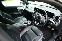 USED 2022 71 MERCEDES-BENZ CLA 1.3 CLA200 AMG Line Shooting Brake 5dr Petrol 7G-DCT Euro 6 (s/s) (163 ps) COSMOS BLACK METALLIC PAINTWORK + REVERSE CAMERA + HEATED SEATS