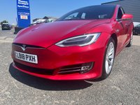 USED 2018 18 TESLA MODEL S 75D (Dual Motor) Hatchback 5dr Electric Auto 4WD (328 bhp) FULL LEATHER* SAT NAV* CRUISE CONTROL* REVERSING CAMERA* DUAL CLIMATE CONTROL* AIR CON* FRONT HEATED SEATS* ELECTRIC DRIVER AND FRONT PASSENGER SEAT* DAB RADIO* FRONT&REAR PARKING SENSORS*