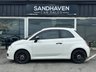 USED 2015 15 FIAT 500 0.9 TwinAir S Hatchback 3dr Petrol Manual Euro 6 (s/s) (105 ps) BLACK ALLOYS * HALF LEATHER