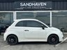 USED 2015 15 FIAT 500 0.9 TwinAir S Hatchback 3dr Petrol Manual Euro 6 (s/s) (105 ps) BLACK ALLOYS * HALF LEATHER