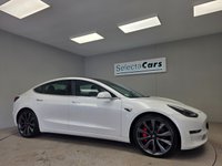 USED 2020 20 TESLA Model 3 (Dual Motor) Performance Saloon 4dr Electric Auto 4WDE (Performance Upgrade) (449 bhp) 