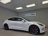 USED 2020 20 TESLA Model 3 (Dual Motor) Performance Saloon 4dr Electric Auto 4WDE (Performance Upgrade) (449 bhp) 