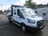 USED 2024 74 FORD TRANSIT 2.0 350 EcoBlue Leader Double Cab One Stop Tipper RWD L3 Euro 6 (130 Bhp ) NO VAT TO PAY 2024 FORD TRANSIT 2.0 350 EcoBlue Leader Double Cab One Stop Tipper RWD L3 Euro 6 (130 Bhp ) NO VAT TO PAY