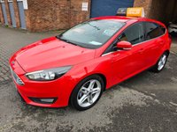USED 2018 68 FORD FOCUS 1.5 TDCi Zetec Edition Hatchback 5dr Diesel Manual Euro 6 (s/s) (120 ps) Alloys, Sat-Nav, Bluetooth, History
