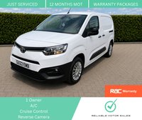 USED 2022 22 TOYOTA PROACE CITY 1.5 BlueHDi Icon Long Panel Van 5dr Diesel Manual LWB Euro 6 (s/s) (100 bhp) 