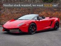 USED 2013 13 LAMBORGHINI GALLARDO 5.2 V10 LP 570-4 Performante Spyder 2dr Petrol EGear 4WD Euro 5 (570ps) PERFORMANTE SPYDER - IMMACULATE - PPF - BIG SPEC