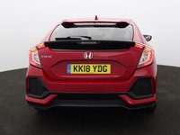 USED 2018 18 HONDA CIVIC 1.0 VTEC Turbo SR Hatchback 5dr Petrol CVT Euro 6 (s/s) (126 ps) REVERSE CAM | PARKING SENSORS