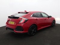 USED 2018 18 HONDA CIVIC 1.0 VTEC Turbo SR Hatchback 5dr Petrol CVT Euro 6 (s/s) (126 ps) REVERSE CAM | PARKING SENSORS