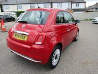 USED 2018 18 FIAT 500 1.2 Lounge Hatchback 3dr Petrol Manual Euro 6 (s/s) (69 bhp) GREAT EXAMPLE OF THIS CHIC SMALL HATCH,,,,LOW INSURANCE,,,,GREAT ECONOMY,,,,SERVICE HISTORY,,,,NEW M.O.T AND SERVICE BEFORE COLLECTION,,,,PARTS AND LABOUR WARRANTY INCLUDED.