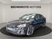 USED 2022 71 AUDI A5 2.0 TFSI 35 Black Edition Sportback 5dr Petrol S Tronic Euro 6 (s/s) (150 ps) R-CAM+VIRTUAL COCKPIT++CARPLAY