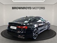 USED 2022 71 AUDI A5 2.0 TFSI 35 Black Edition Sportback 5dr Petrol S Tronic Euro 6 (s/s) (150 ps) R-CAM+VIRTUAL COCKPIT++CARPLAY