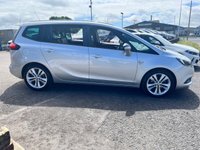 USED 2017 17 VAUXHALL ZAFIRA TOURER 1.4i Turbo SRi MPV 5dr Petrol Manual Euro 6 (140 ps) SERVICE HISTORY 9 STAMPS* 7 SEATER* FRONT AND REAR PARKING SENSORS* CRUISE CONTROL* FRONT HEATED SEATS* ROOF RAILS* 6 SPEED* 18 INCH ALLOY WHEELS* FRONT ARM REST* BLUETOOTH* DAB RADIO* TOUCH SCREEN MEDIA SYSTEM*