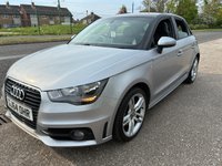 USED 2014 64 AUDI A1 1.4 TFSI S line Sportback 5dr Petrol S Tronic Euro 5 (s/s) (122 ps) SERVICE HISTORY* 9 SERVICES* SAT NAV* PADDLE SHIFT* PART LEATHER* CRUISE CONTROL* REAR PARKING SENSORS* AIR CONDITIONING* DAB RADIO* CLIMATE CONTROL* AUTO START/ STOP* 12V POINT* SPORT MODE*