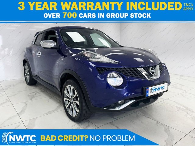 View our Nissan Juke *AUTO!* 1.6 Tekna SUV 5dr Petrol XTRON Euro 6 (117 ps) 1 FORMER OWNER! 