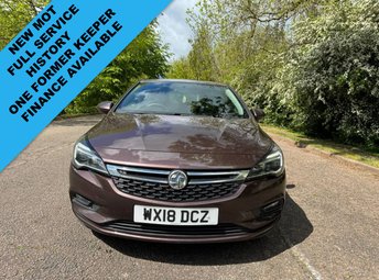 2018 VAUXHALL ASTRA 1.6 CDTi ecoTEC BlueInjection Design Hatchback 5dr Diesel Manual Euro 6 (s/s) (110 ps) &pound;5295.00