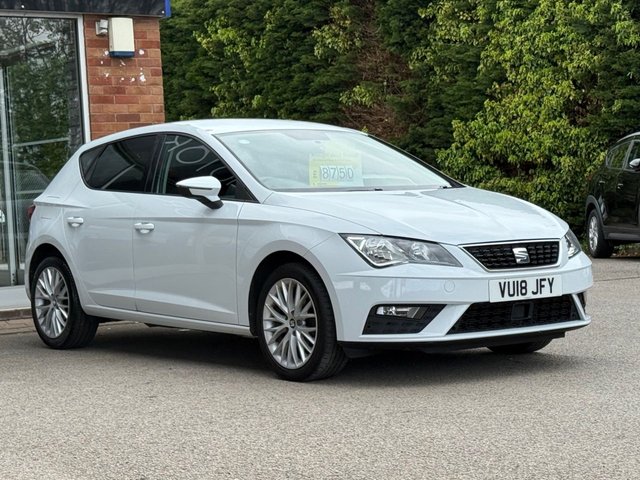 2018 seat leon 1.2 tsi se dynamic technology hatchback 5dr petrol manual euro 6 (s/s) (110 ps) 2018 68,878 manual 1.2 ltr... photo