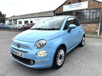 USED 2016 66 FIAT 500 1.2 Lounge Hatchback 3dr Petrol Manual Euro 6 (s/s) (69 bhp) 2 OWNERS 38K MILES