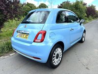 USED 2016 66 FIAT 500 1.2 Lounge Hatchback 3dr Petrol Manual Euro 6 (s/s) (69 bhp) 2 OWNERS 38K MILES