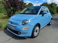 USED 2016 66 FIAT 500 1.2 Lounge Hatchback 3dr Petrol Manual Euro 6 (s/s) (69 bhp) 2 OWNERS 38K MILES