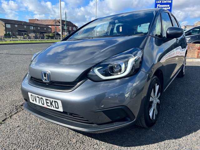 View our Honda Jazz 1.5 h i-MMD SR Hatchback 5dr Petrol Hybrid eCVT Euro 6 (s/s) (107 ps)