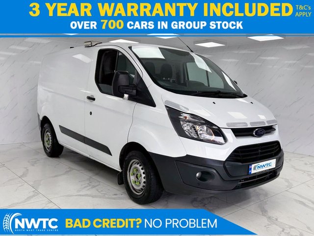 View our Ford Transit Custom 2.0 TDCi 310 Panel Van 5dr Diesel Manual L1 H1 (157 g/km, 104 bhp) F/S/H! 1 OWNER!