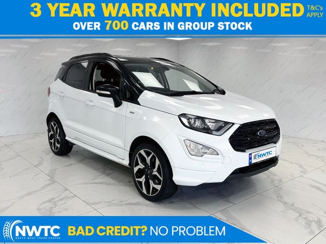 View our Ford Ecosport 1.0T EcoBoost GPF ST-Line SUV 5dr Petrol Manual Euro 6 (s/s) (125 ps) 1 FORMER OWNER!