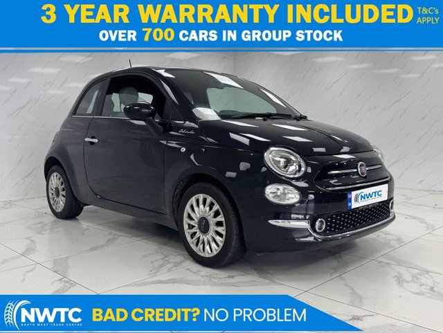 View our Fiat 500 1.0 MHEV Dolcevita Hatchback 3dr Petrol Manual Euro 6 (s/s) (70 bhp) 1 FORMER OWNER! 
