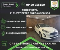 USED 2018 18 FORD FIESTA 1.1 Ti-VCT Zetec Euro 6 (s/s) 5dr Serviced+MOTd+3 Month Warranty
