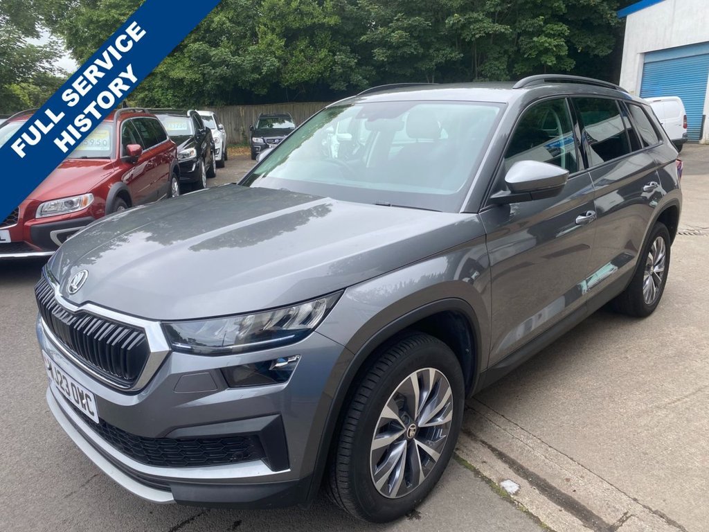 USED 2023 23 SKODA KODIAQ 2.0 TDI SE Drive SUV 5dr Diesel DSG 4WD Euro 6 (s/s) (7 Seat) (150 ps) 1 OWNERS FULL SERVICE HISTORY